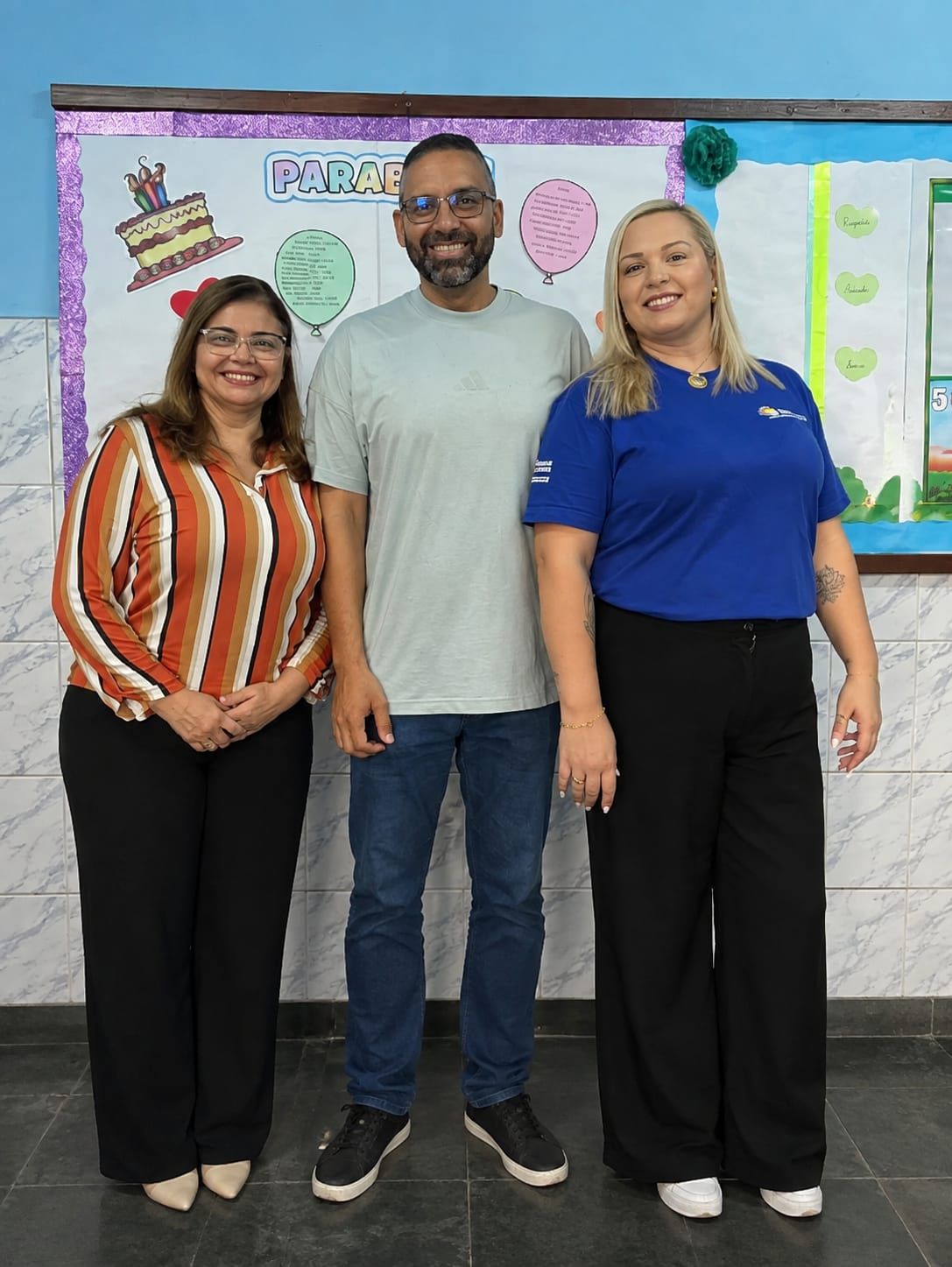 Equipe pedagógica da Escola Novo Horizonte