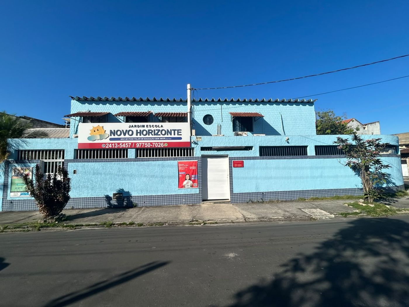 Fachada da Unidade 1 · Jardim Escola Novo Horizonte